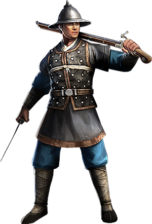Post Elite Ironcap Arquebusiers